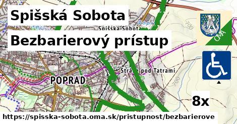 bezbarierový prístup v Spišská Sobota