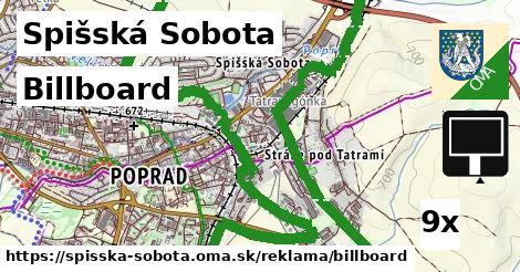 Billboard, Spišská Sobota