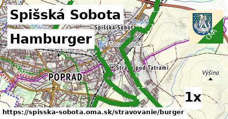 hamburger v Spišská Sobota
