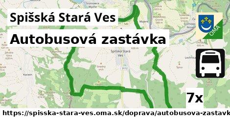 Autobusová zastávka, Spišská Stará Ves