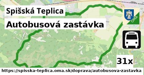 Autobusová zastávka, Spišská Teplica