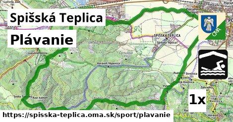 Plávanie, Spišská Teplica