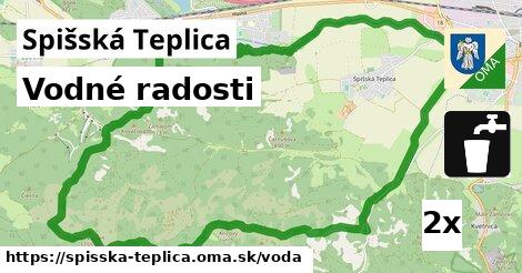 vodné radosti v Spišská Teplica