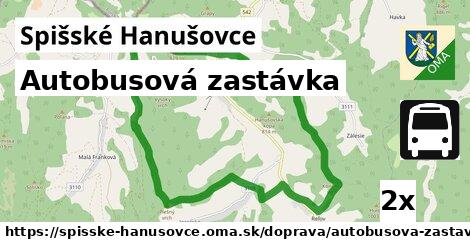 Autobusová zastávka, Spišské Hanušovce