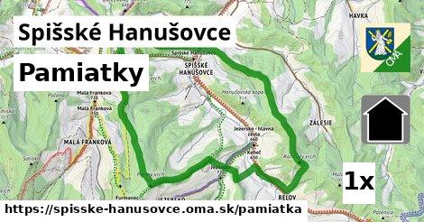 pamiatky v Spišské Hanušovce