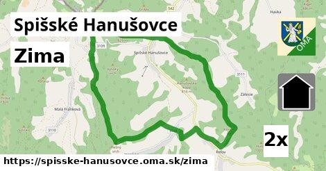 zima v Spišské Hanušovce