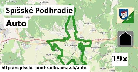 auto v Spišské Podhradie