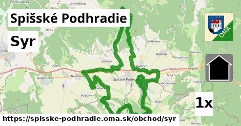 Syr, Spišské Podhradie