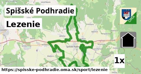 Lezenie, Spišské Podhradie