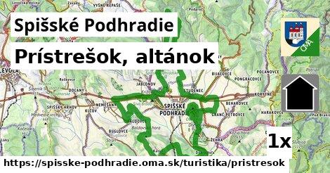 Prístrešok, altánok, Spišské Podhradie