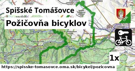 Požičovňa bicyklov, Spišské Tomášovce