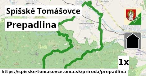 Prepadlina, Spišské Tomášovce