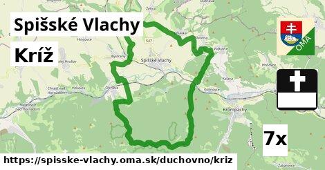 Kríž, Spišské Vlachy