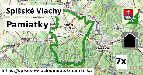 pamiatky v Spišské Vlachy