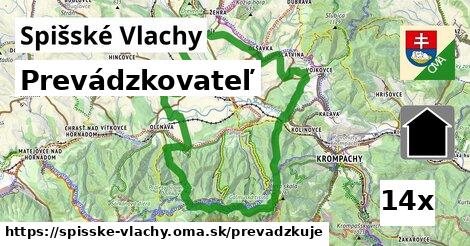 prevádzkovateľ v Spišské Vlachy