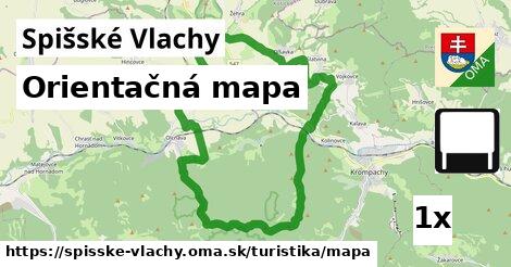 Orientačná mapa, Spišské Vlachy