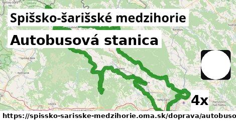 Autobusová stanica, Spišsko-šarišské medzihorie