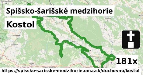 Kostol, Spišsko-šarišské medzihorie