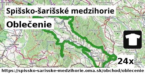 Oblečenie, Spišsko-šarišské medzihorie