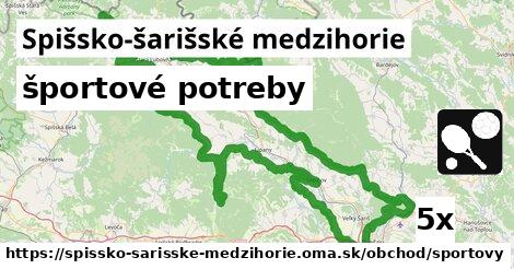 športové potreby, Spišsko-šarišské medzihorie