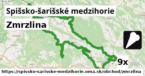 Zmrzlina, Spišsko-šarišské medzihorie