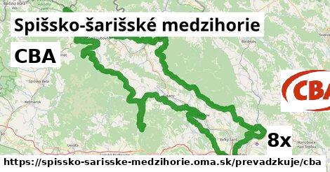 CBA, Spišsko-šarišské medzihorie