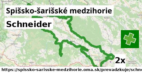 Schneider, Spišsko-šarišské medzihorie