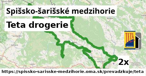 Teta drogerie, Spišsko-šarišské medzihorie