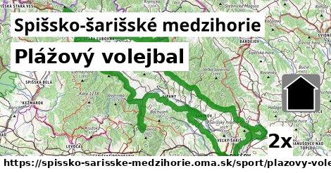 Plážový volejbal, Spišsko-šarišské medzihorie