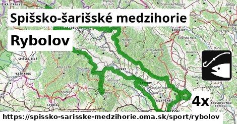 Rybolov, Spišsko-šarišské medzihorie