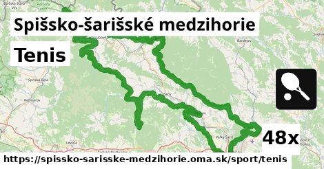 Tenis, Spišsko-šarišské medzihorie