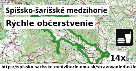 Rýchle občerstvenie, Spišsko-šarišské medzihorie