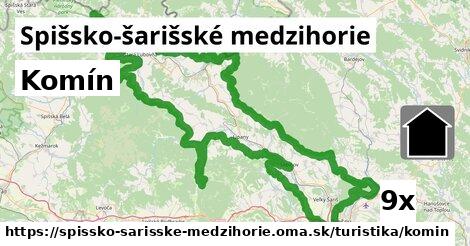 Komín, Spišsko-šarišské medzihorie