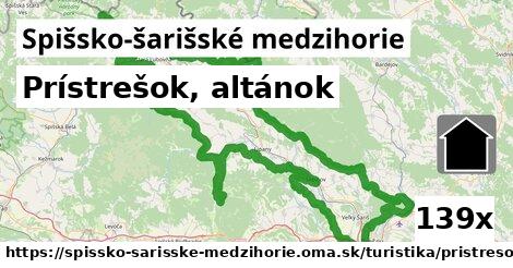 Prístrešok, altánok, Spišsko-šarišské medzihorie