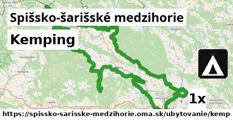 Kemping, Spišsko-šarišské medzihorie