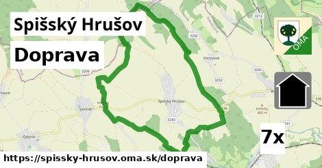 doprava v Spišský Hrušov