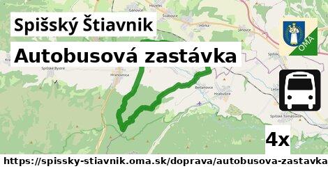 Autobusová zastávka, Spišský Štiavnik