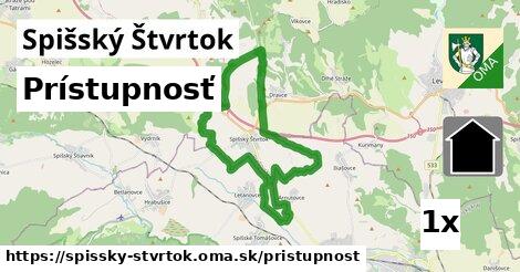 prístupnosť v Spišský Štvrtok