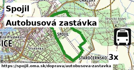 Autobusová zastávka, Spojil