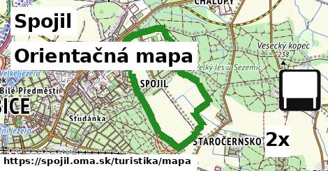 Orientačná mapa, Spojil