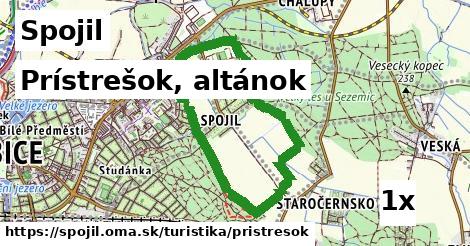 Prístrešok, altánok, Spojil