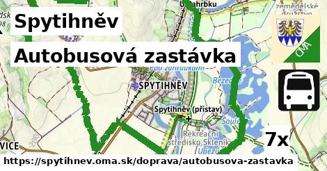 Autobusová zastávka, Spytihněv