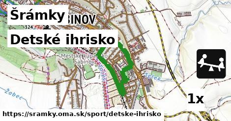 Detské ihrisko, Šrámky