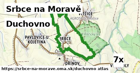 duchovno v Srbce na Moravě