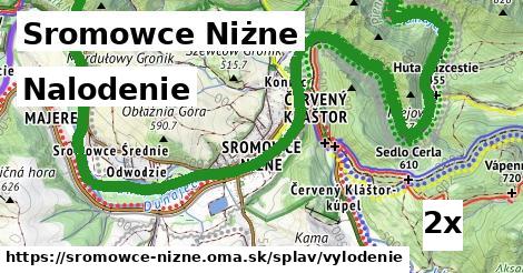 nalodenie v Sromowce Niżne