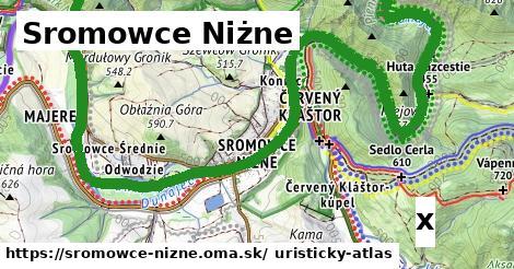 turistické informácie v Sromowce Niżne