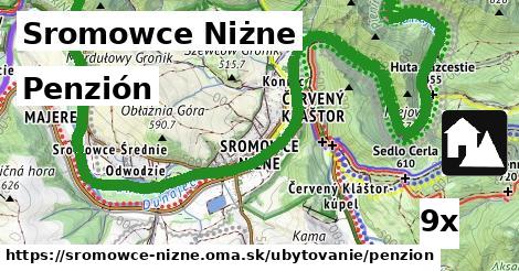 Penzión, Sromowce Niżne