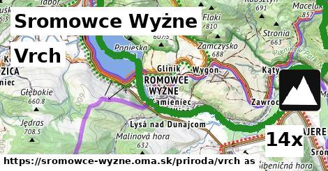 vrch v Sromowce Wyżne