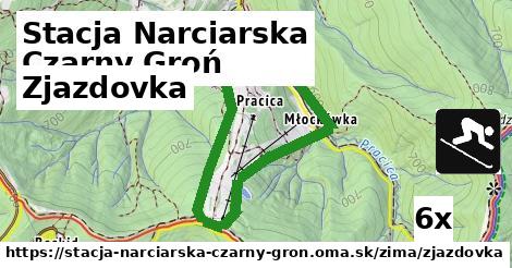 Zjazdovka, Stacja Narciarska Czarny Groń