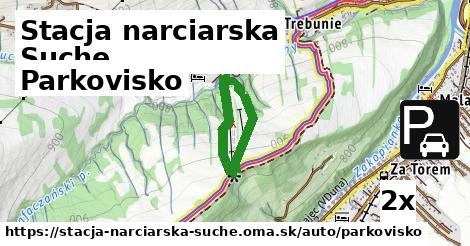 Parkovisko, Stacja narciarska Suche